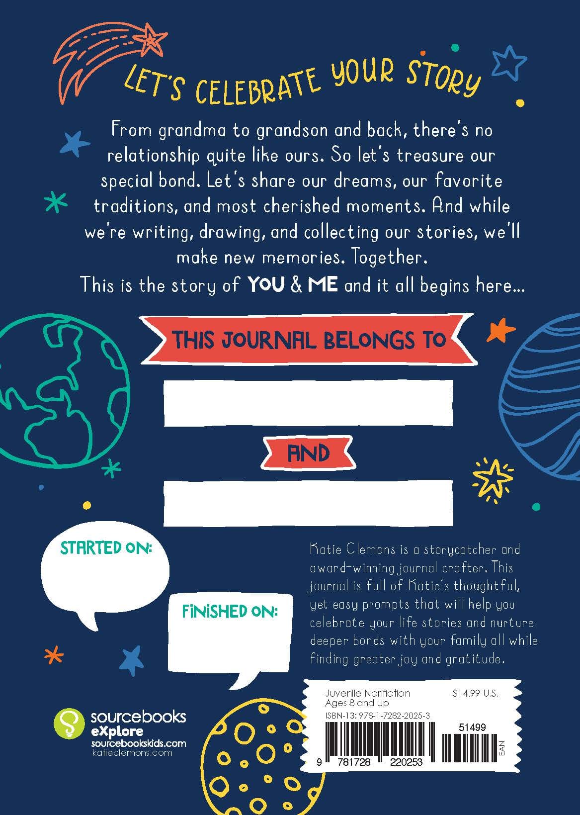 Between Grandma and Me Back Cover