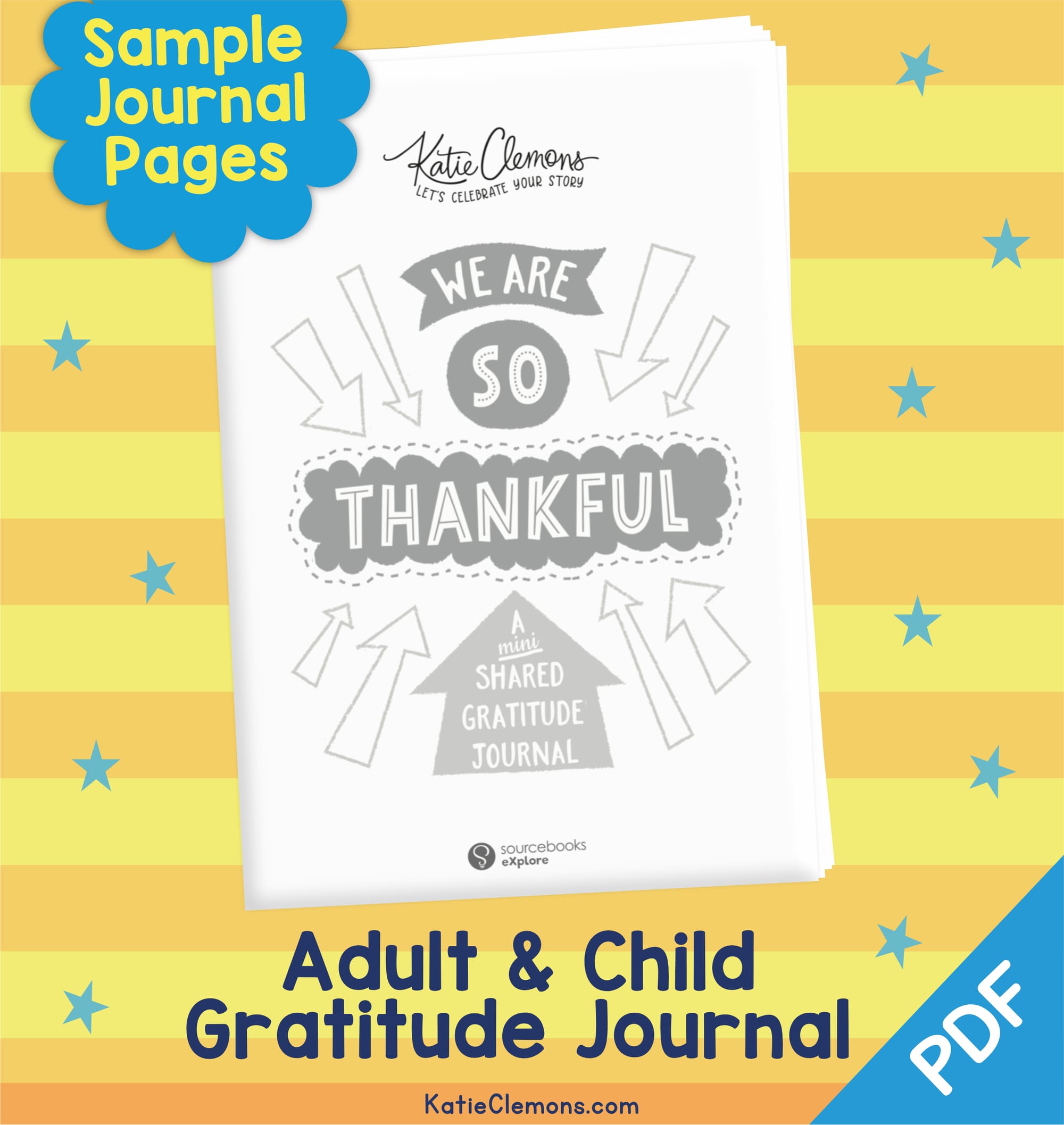 Gratitude journal sample pages