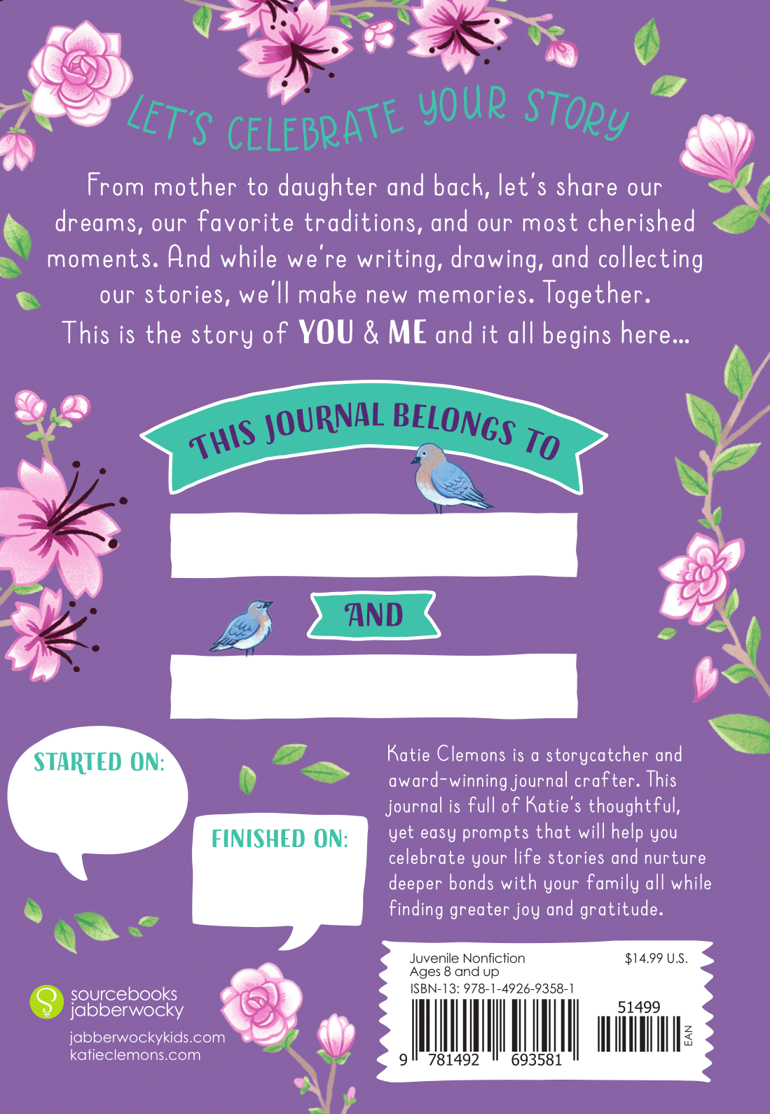 Love, Mom and Me: A Mother and Daughter Keepsake Journal